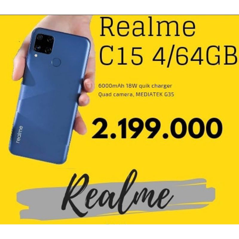 realme C15 4/64