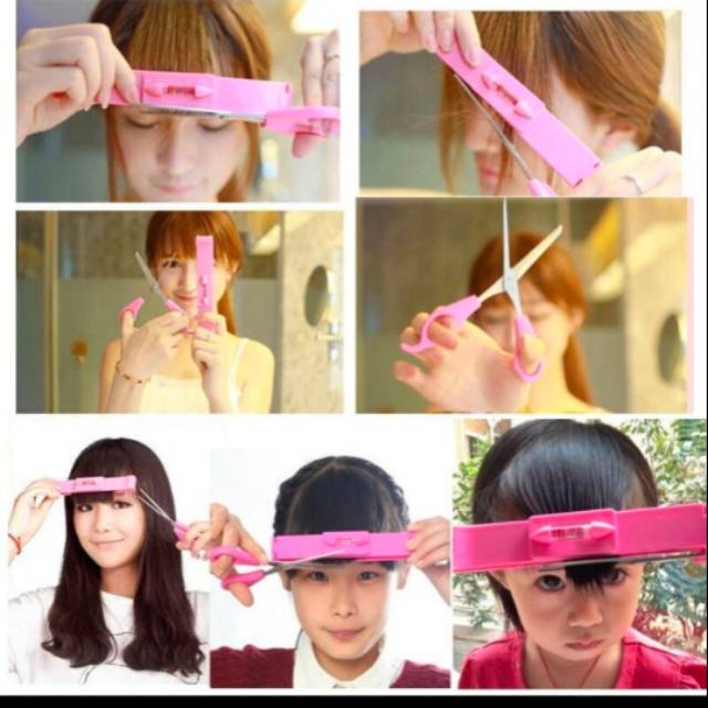 Artifact Style Clip Haircut Bangs Clips Alat Potong Rambut Shopee Indonesia