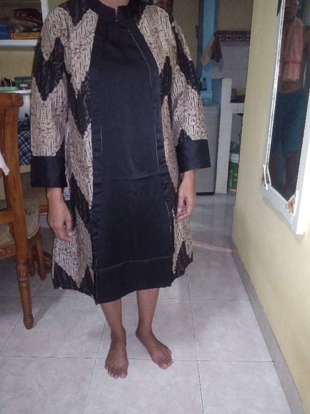 Dress Batik Couple• Set Pakaian Couple Zigzag Karyaku • Kemeja Batik Pria Premium High Quality