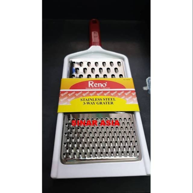 Parutan Keju Stainless Grater 32cm Reno 180205 - Besar
