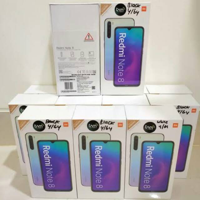 Redmi Not 8 Ram 4/64 New/ Baru Garansi Resmi 1 Tahun