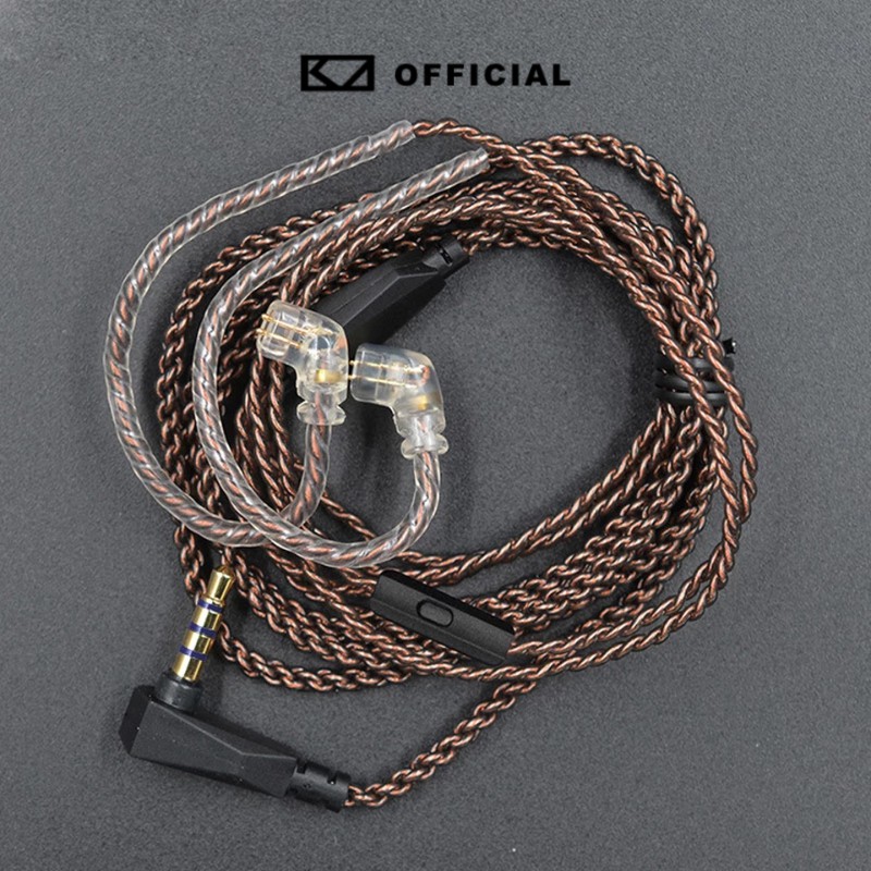 Knowledge Zenith KZ Dark Copper Cable (Gelap)