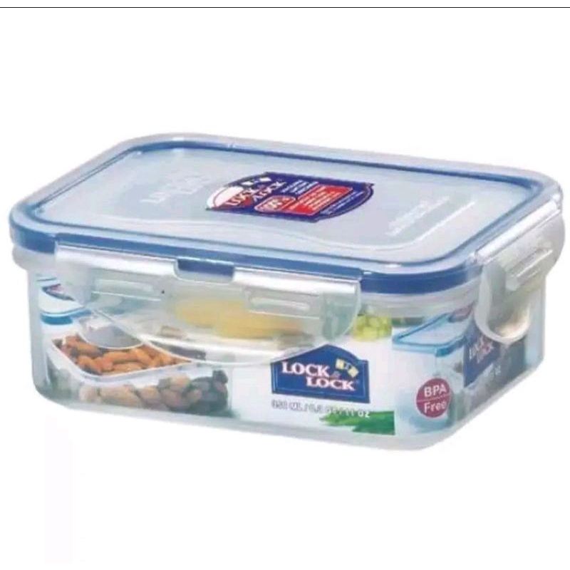Lock N Lock HPL 806 Rectangular 350 ML Kotak Makan Lunch Box Original