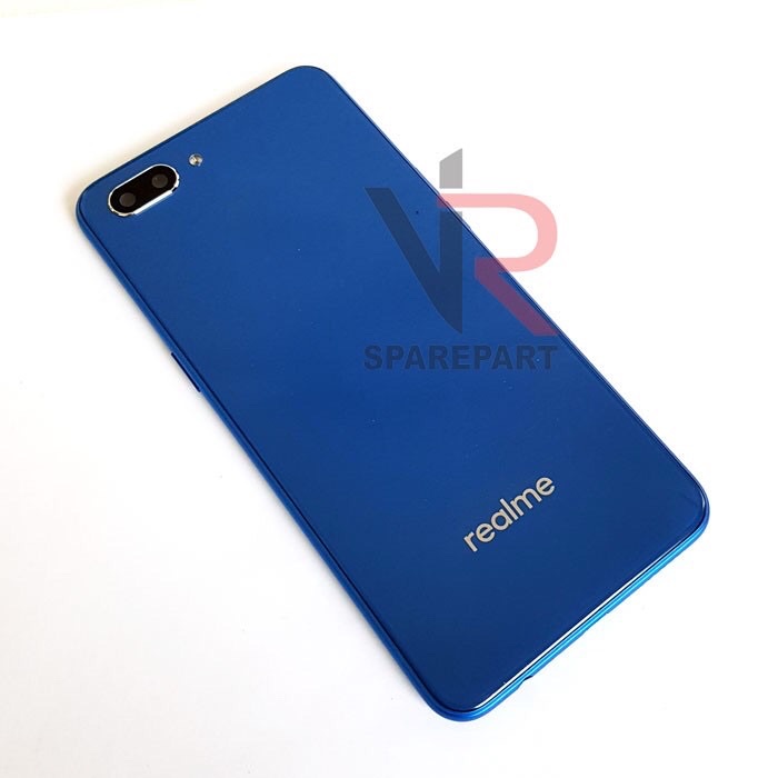 Backdoor Realme C1 Warna Biru | Back Casing Tutup Belakang Batre Realme C1 Original