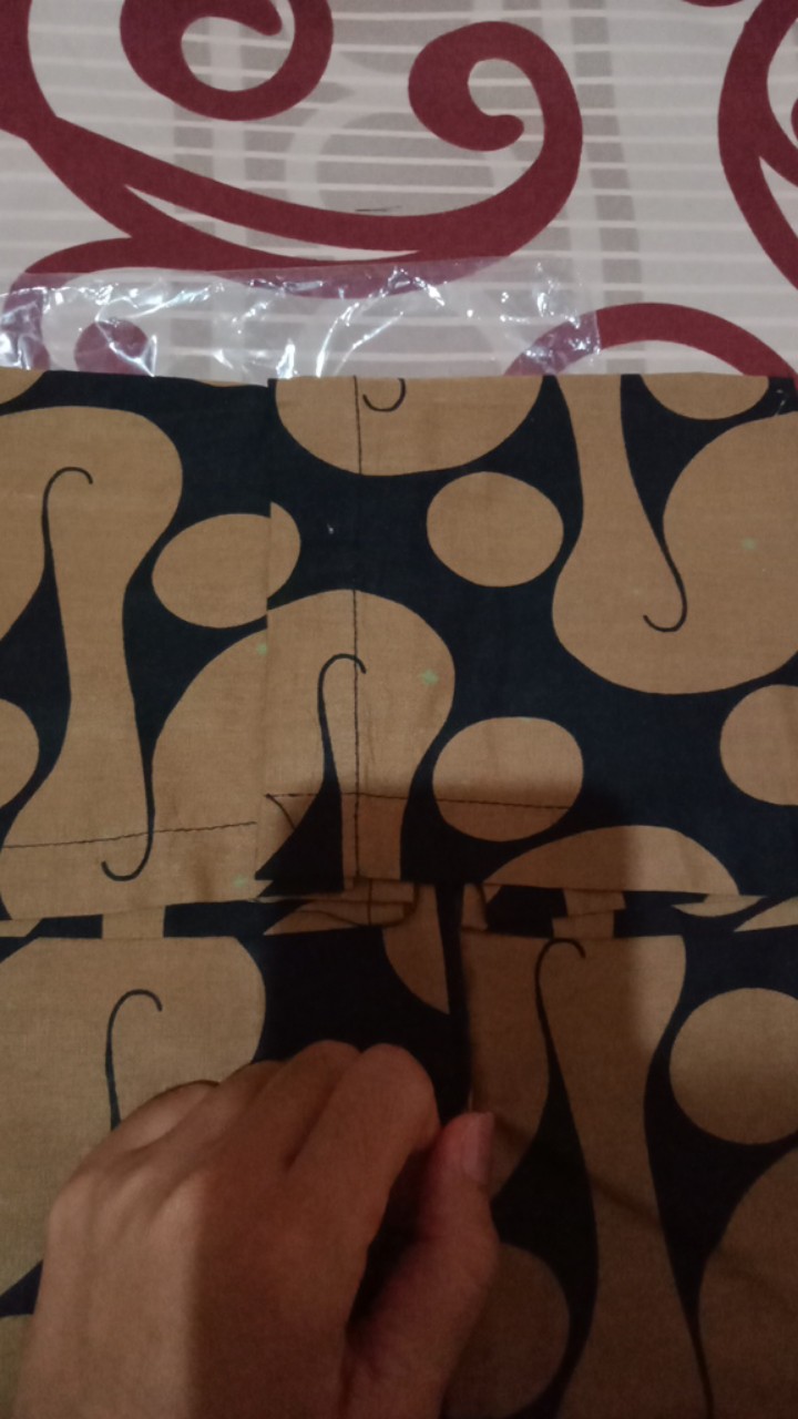 Batik Pria Motif Hem Lawasan Coklat M L Xl (original) Katun Tidak Cod Murah Solo Ori,