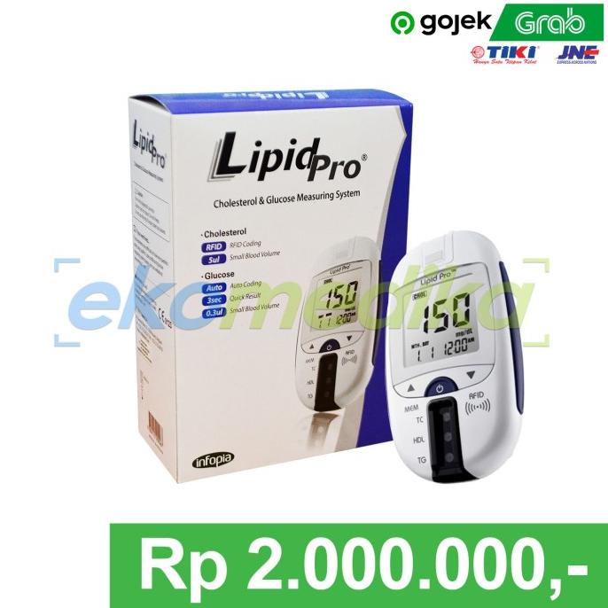 Lipid Pro Kolesterol Trigliserida Hdl Ldl Glucose Meter Alat Termurah