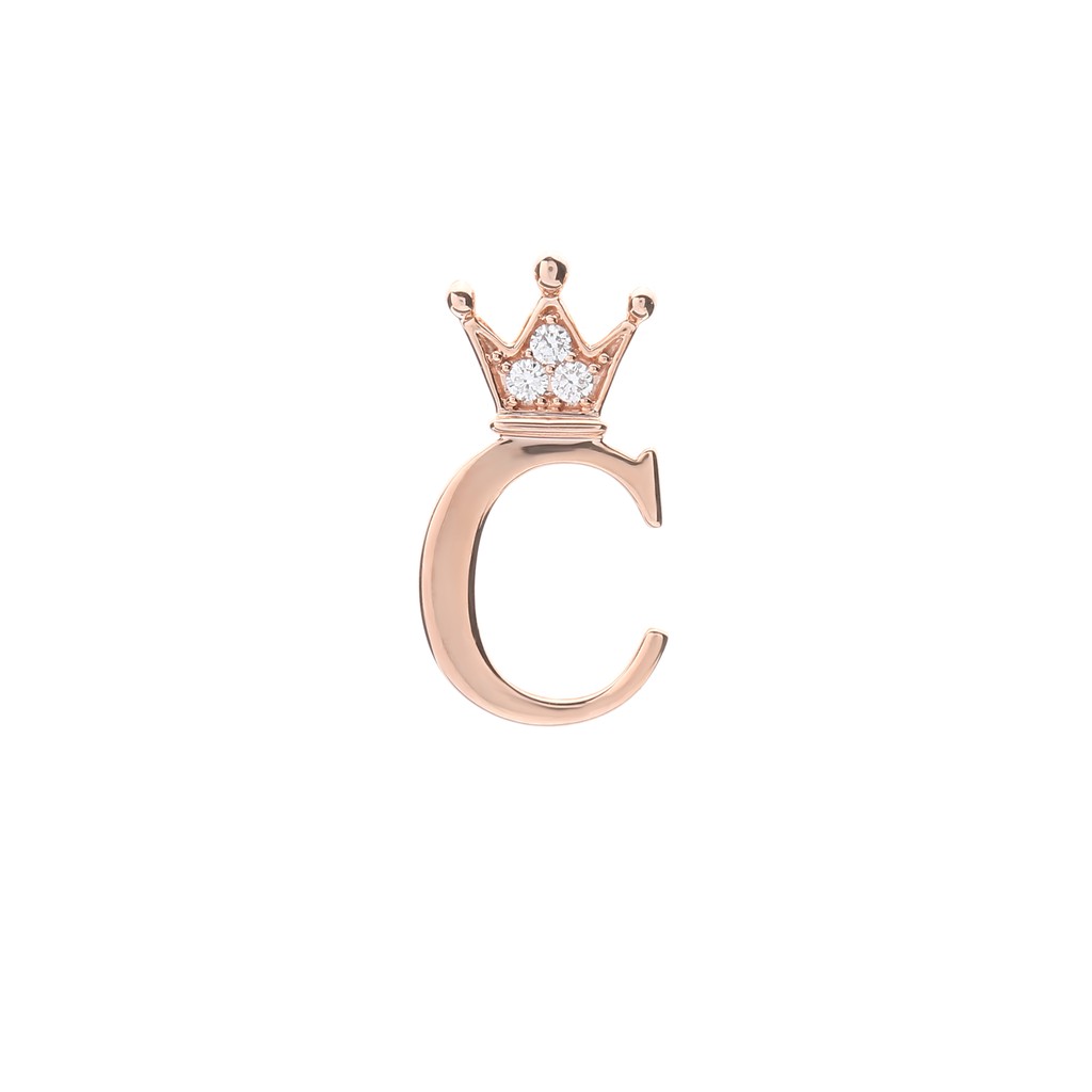 

Dominique Jewellery-Diamond Pendant - Alpha Beta C King & Queen Dominique Jewellery