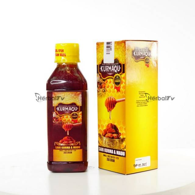 Sari kurma + madu, KurmaQu Disolo, bisa COD, ASLI legalitas BPOM RI dan halal MUI