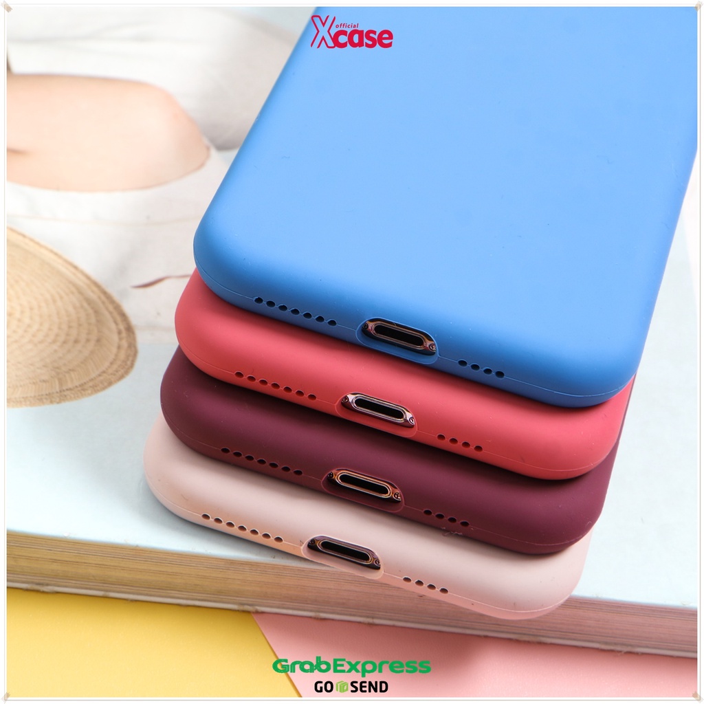 Soft Case iPhone 6 7 8 6+ 7+ 8+ SE X XS XR 11 12 Pro Max - [FULL COVER] ORIGINAL silicon  (6)