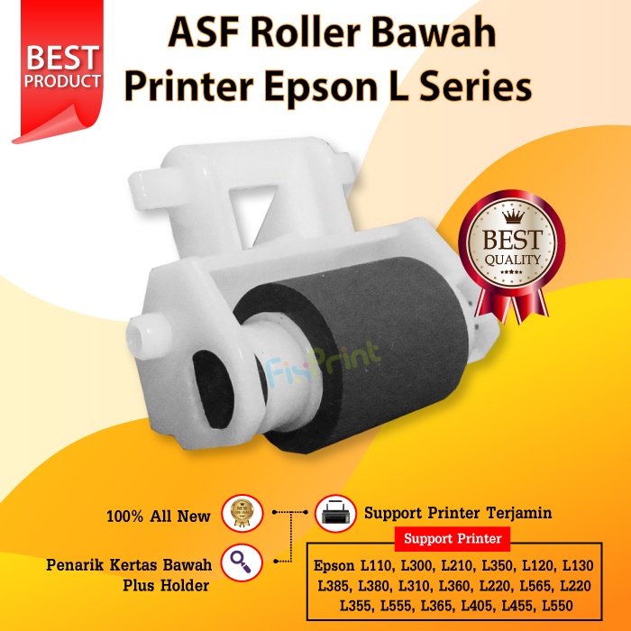 ASF Roller Penarik Kertas Epson L365 L210 L300 L350 Bawah (NEW) Murah