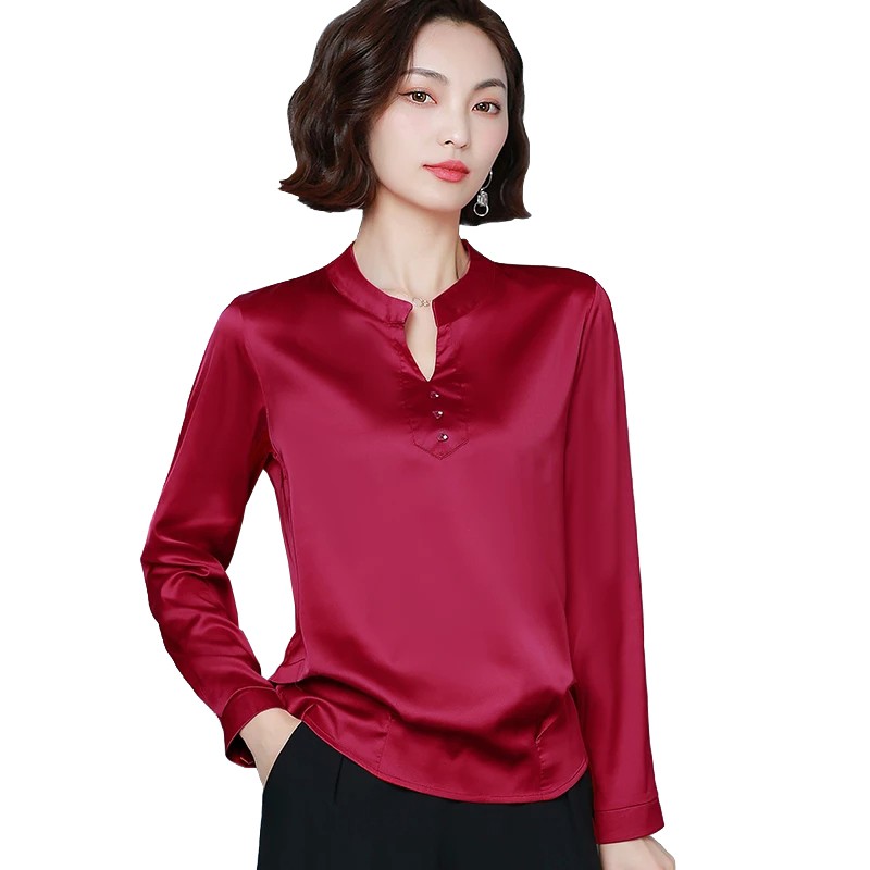 Blus Wanita Gaya Korea Lengan Panjang Murah Terbaru - XSHOP Yovanka