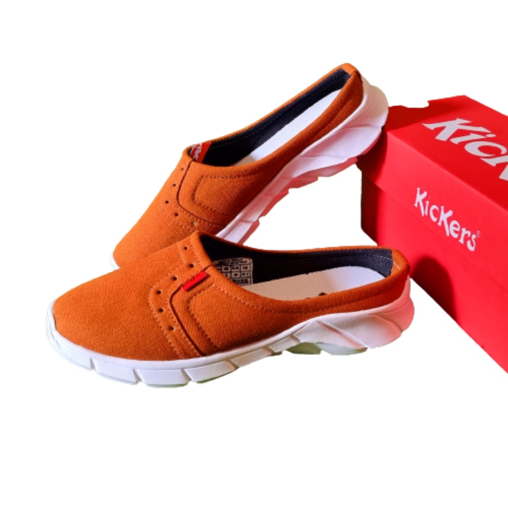 NEW ARRIVAL PROMO... SEPATU SLIP ON BUSTONG pria dan wanita dewasa anak anak bahan kanvas denim teba