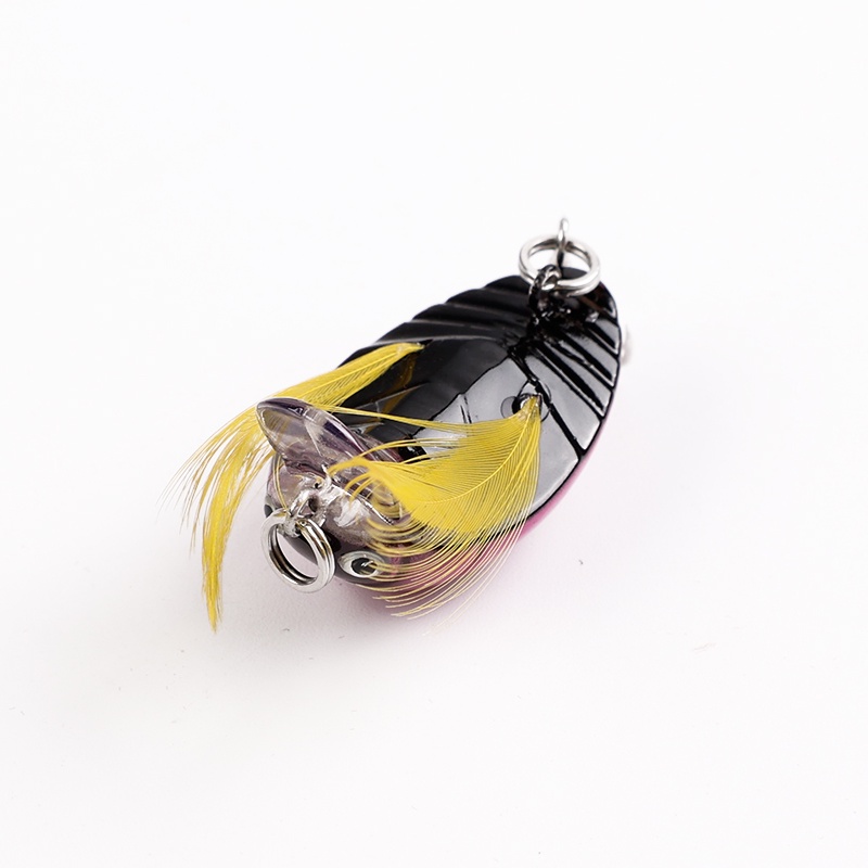 1Pc 4g Small Minoluya Floating Water Bionic Beetle Bait Fishing Tackle 3D Simulation Insect Bait For Trolling Tools