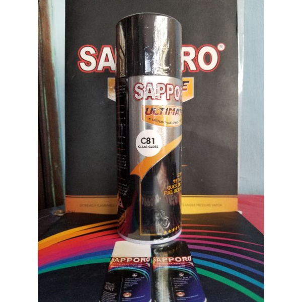 Sapporo Ultimate Clear Gloss C81 / pernis / Sapporo Spray