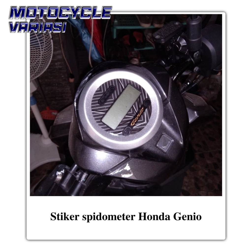 Stiker sticker anti gores spidometer Honda Genio