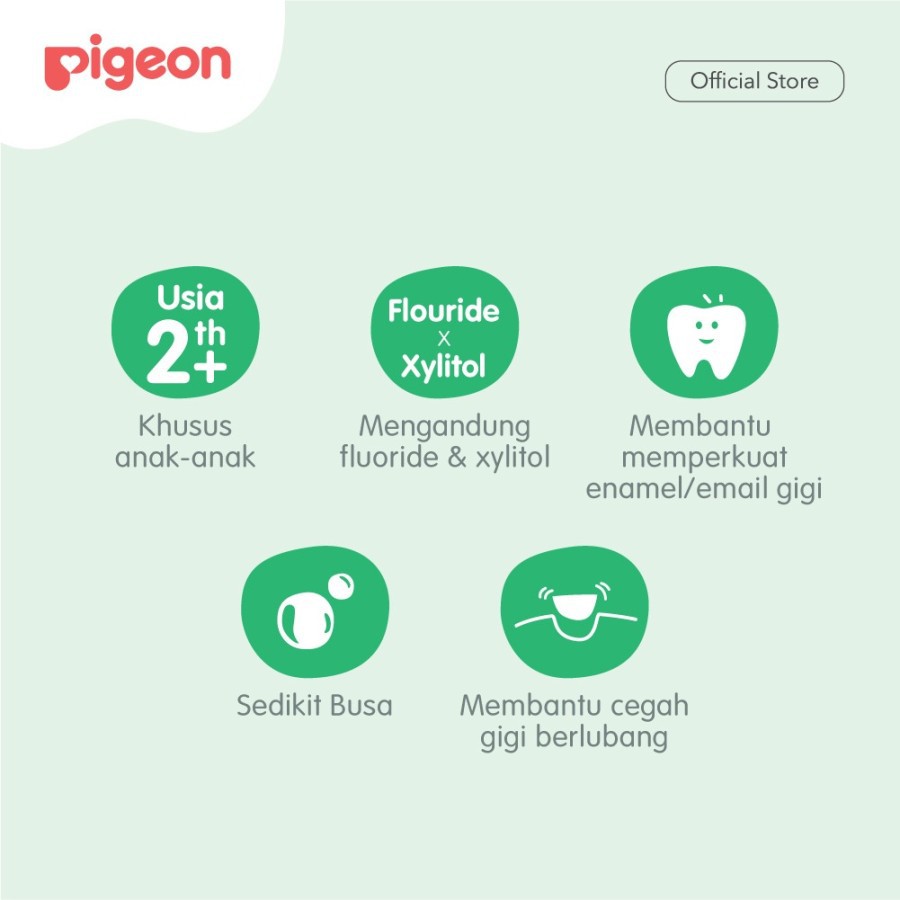 PIGEON CHILDREN'S TOOTHGEL WITH FLUORIDE &amp; XYLITOL