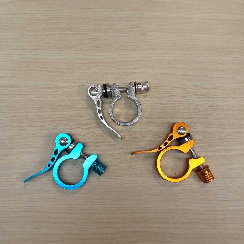 ETA BIKE Seat Post Clamp Tube Clip MTB Clamp Quick Release 31.8mm - S2