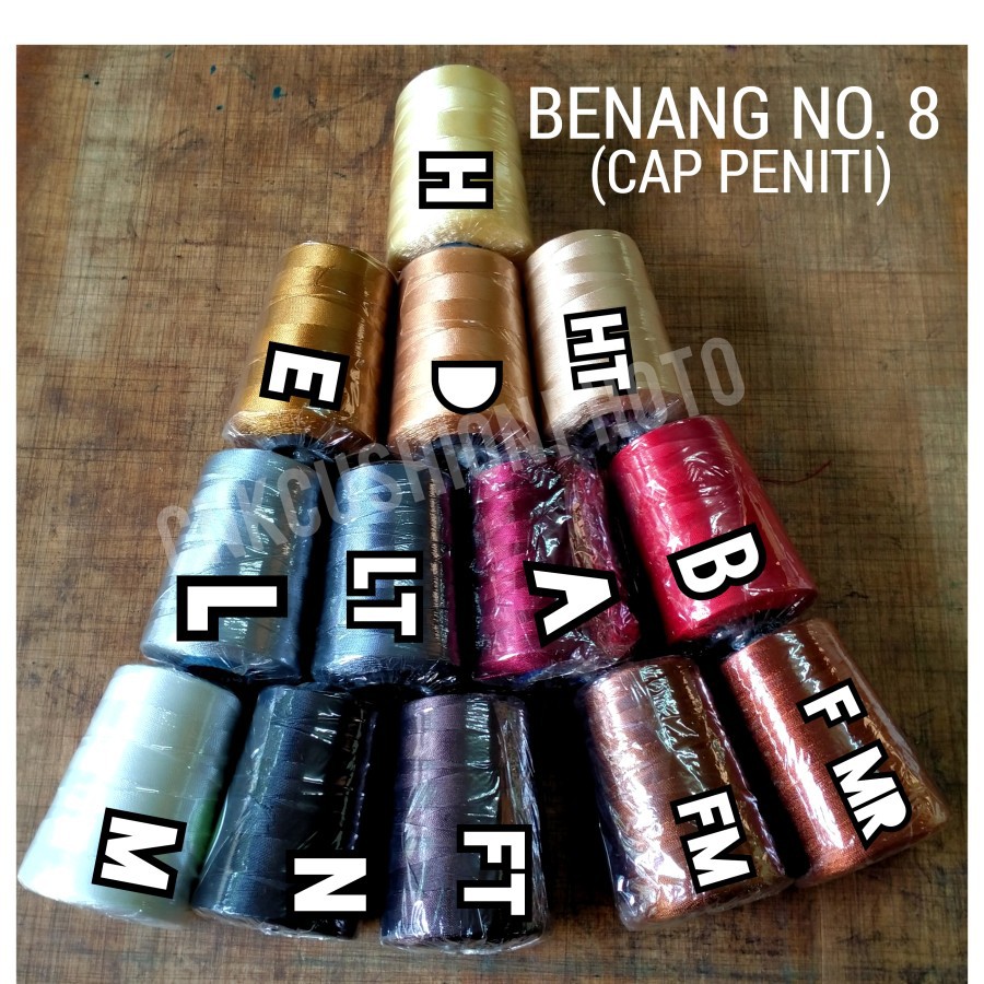 Jual Benang Jahit Nilon Besar Benang Nylon No Cap Peniti Yards Shopee Indonesia