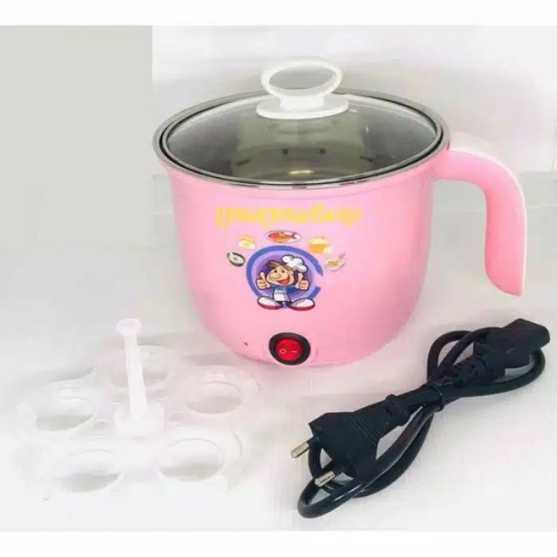 Panci  , 18 CM  ,  Panci Elektrik Multifungsi ,  Mug Elektrik Cooking pot