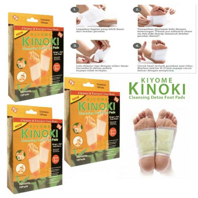 

Kinoki Koyo Gold mengatasi pegal dan nyeri