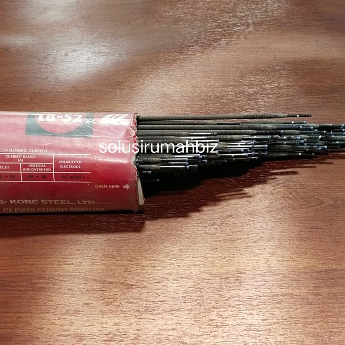 KAWAT LAS 2.6M LB52 1KG perkg ecer kgan 1 kg LB-52 LB 52 welding