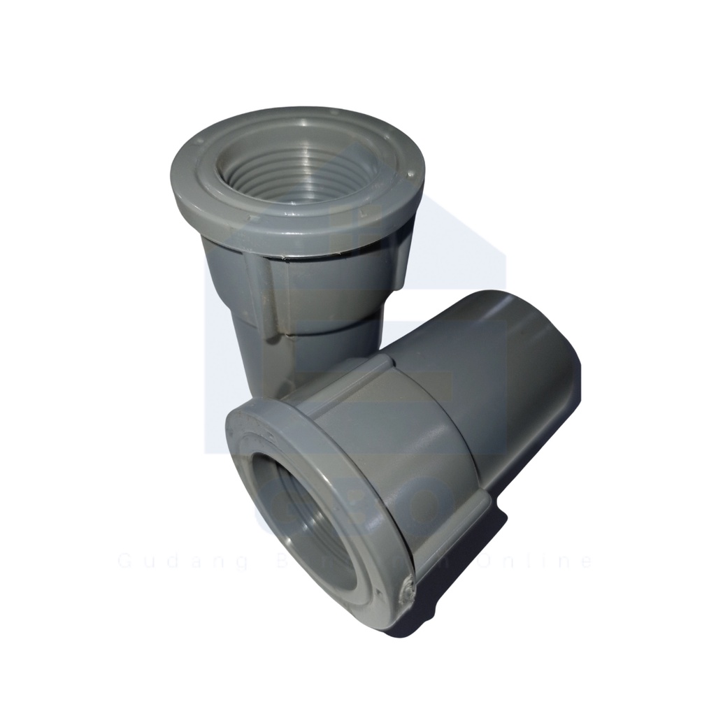 SINYLON - SOCK DRAT DALAM (AW) 1/2 INCH / SDD / FITTING PIPA PVC (ISI 5 PCS)