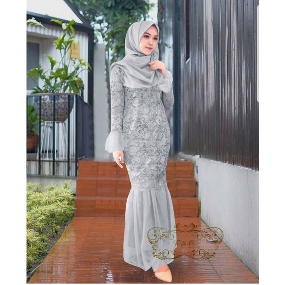 MAXI CHRISTALIA BRUKAT mF / DRESS DUYUNG BRUKAT