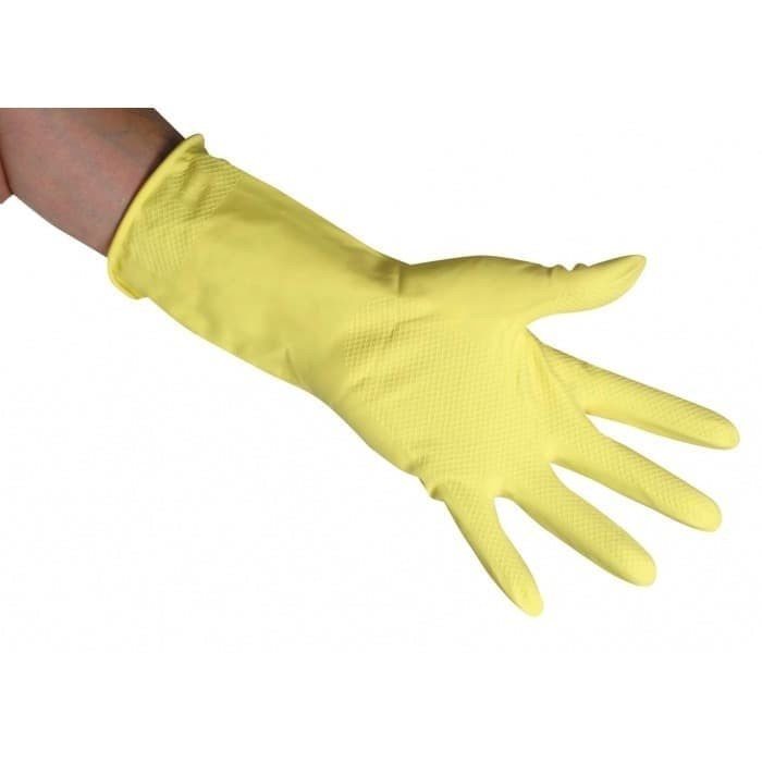 Sarung Tangan Karet Panjang Latex Silikon Rubber Cuci Piring Anti air