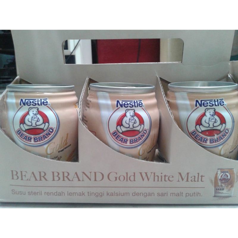 

NESTLE BEAR BRAND/ SUSU BERUANG GOLD MALT PUTIH 140 ml.[Anda Belanja Anda Beramal]