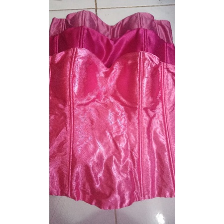 kamisol satin ada cup bh