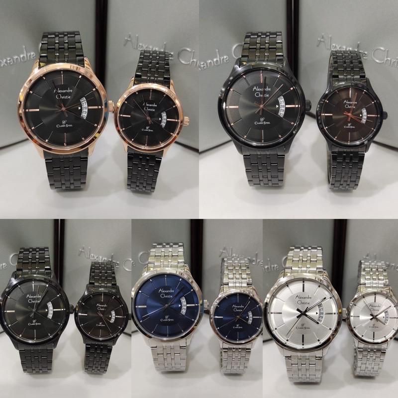 JAM TANGAN COUPLE ALEXANDRE CHRISTIE AC 8678 AC8678  ORIGINAL