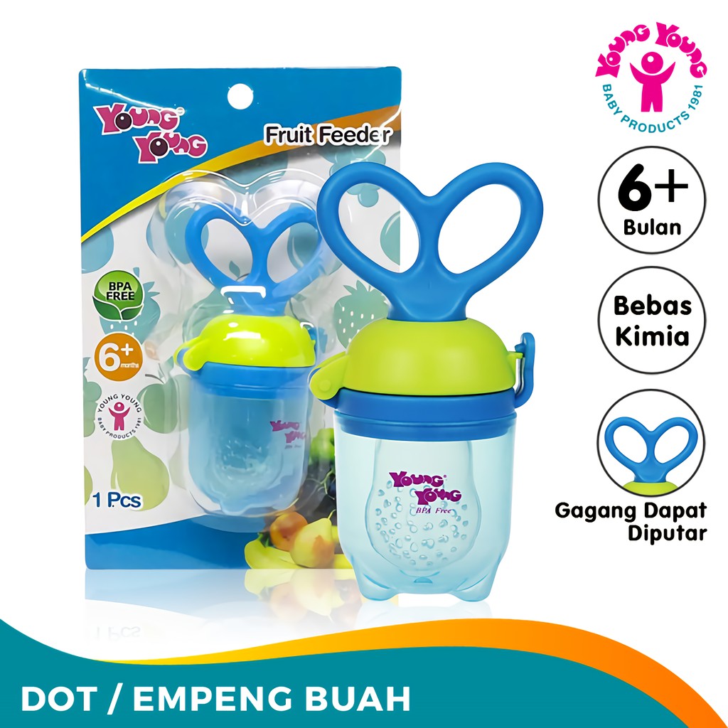 YOUNG YOUNG Dot / Empeng Buah Bayi BPA Free Bebas Bahan Kimia Fruit Feeder Pacifier IL-223