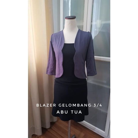 Blazer Gelombang tangan 3/4