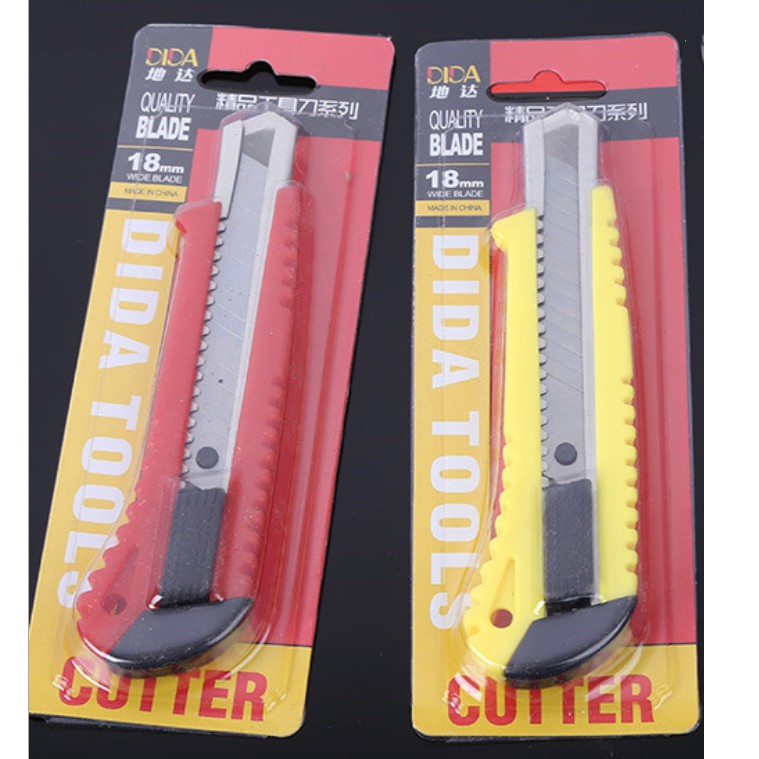 Pisau Cutter DIDA ( Pencetan BESI ) / Cutter/ Kater/ Isi cutter cuter besar / refill kater/