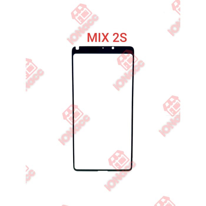 TEMPERED GLASS FULL HD MI MIX 2S -FULL LEM ANTI GORES KACA