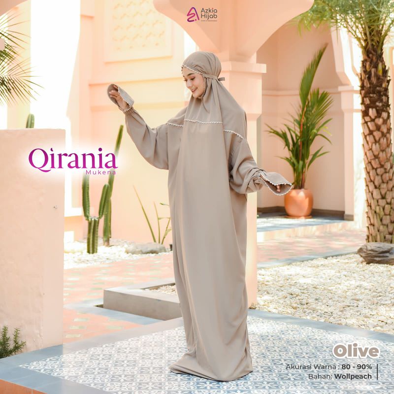 Mukena Qirania (Mukena Terusan) by Azkia Hijab