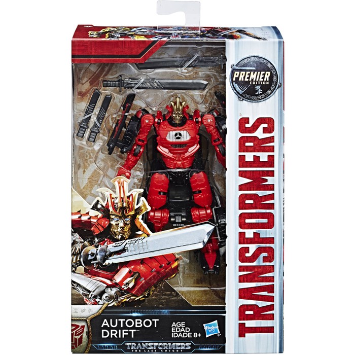 HASBRO- Transformers The Last Knight Premier Edition Autobot Drift
