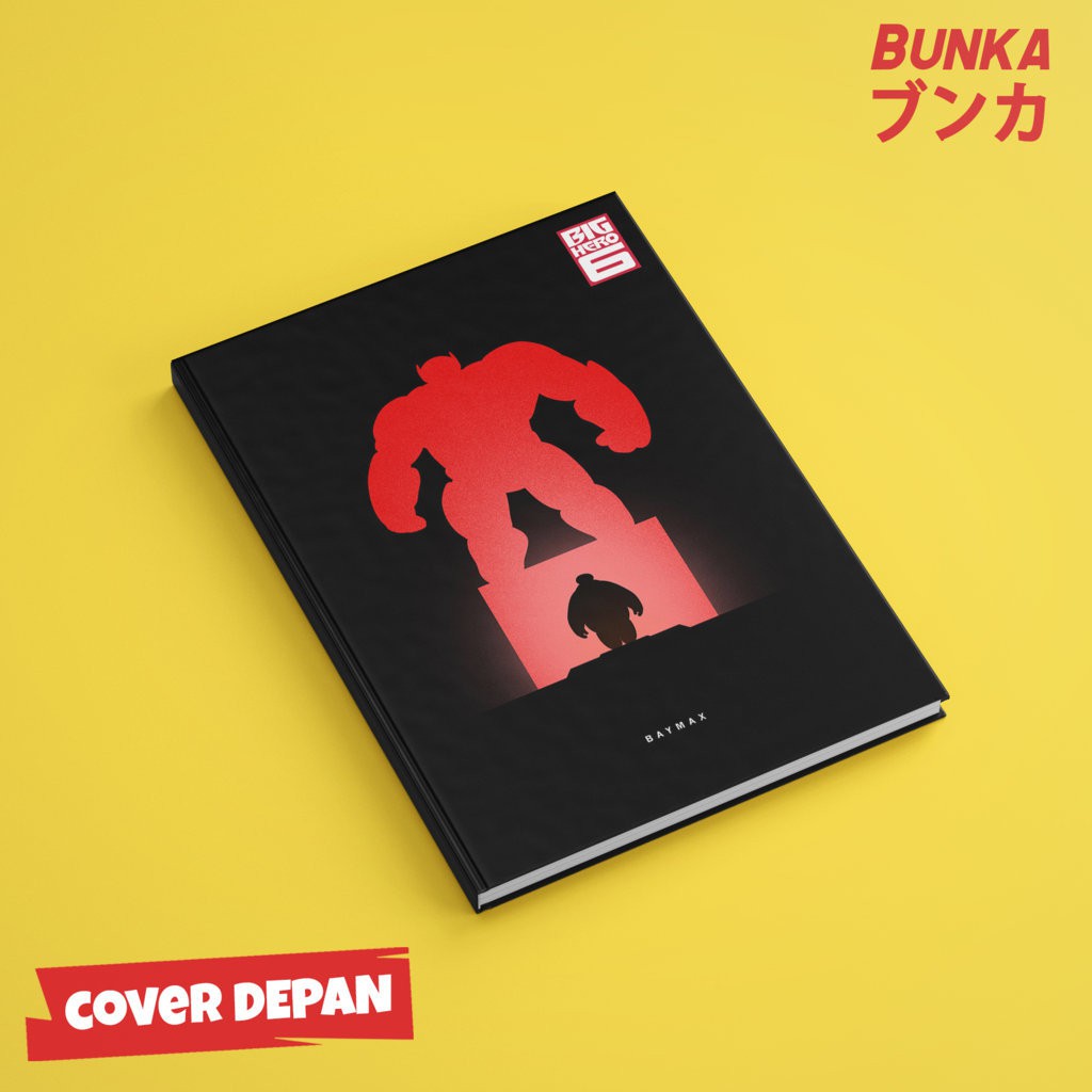 

Notebook Big Hero Six Baymax Hardcover A5 Buku Tulis Catatan Note Agenda Planner Jurnal