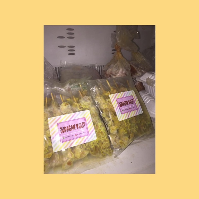 

Sate Kulit (isi 10 tusuk)