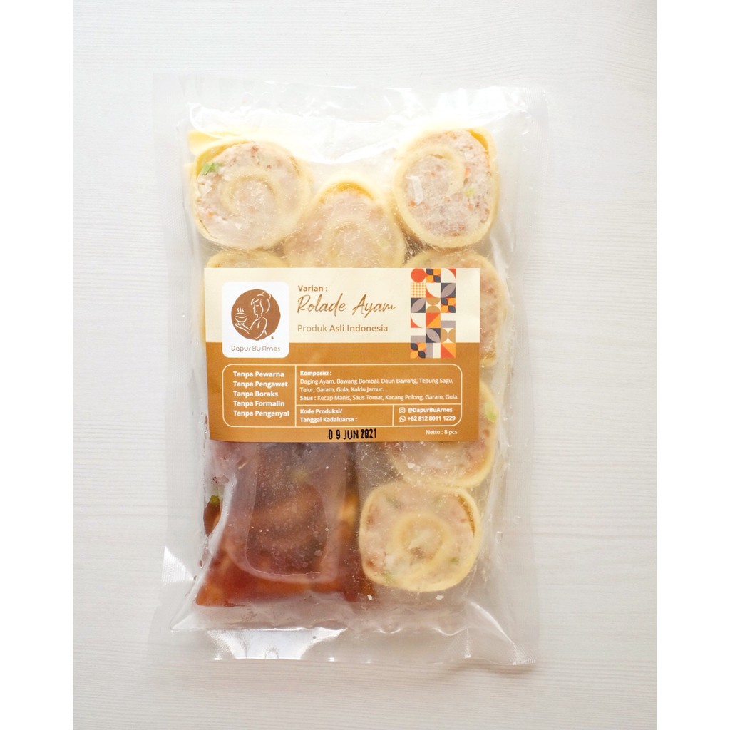 

Dapur Bu Arnes - Rolade Ayam Udang