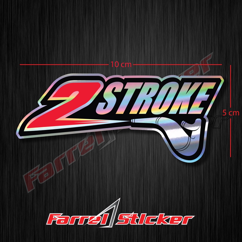 stiker dua tak Sticker 2 stroke