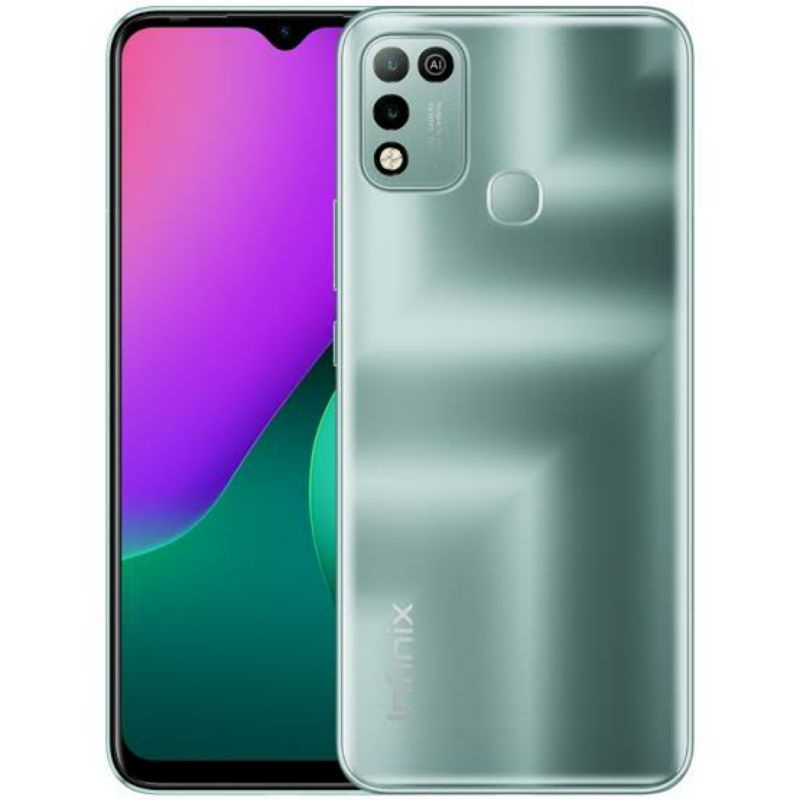 Hp Infinix Hot 10 play 4/64 4Gb 64Gb Garansi Resmi-Hot 10 ply Hijau