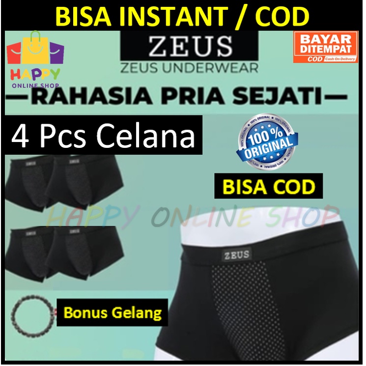 ZEUS Man Underwear Celana Dalam Kesehatan Pria