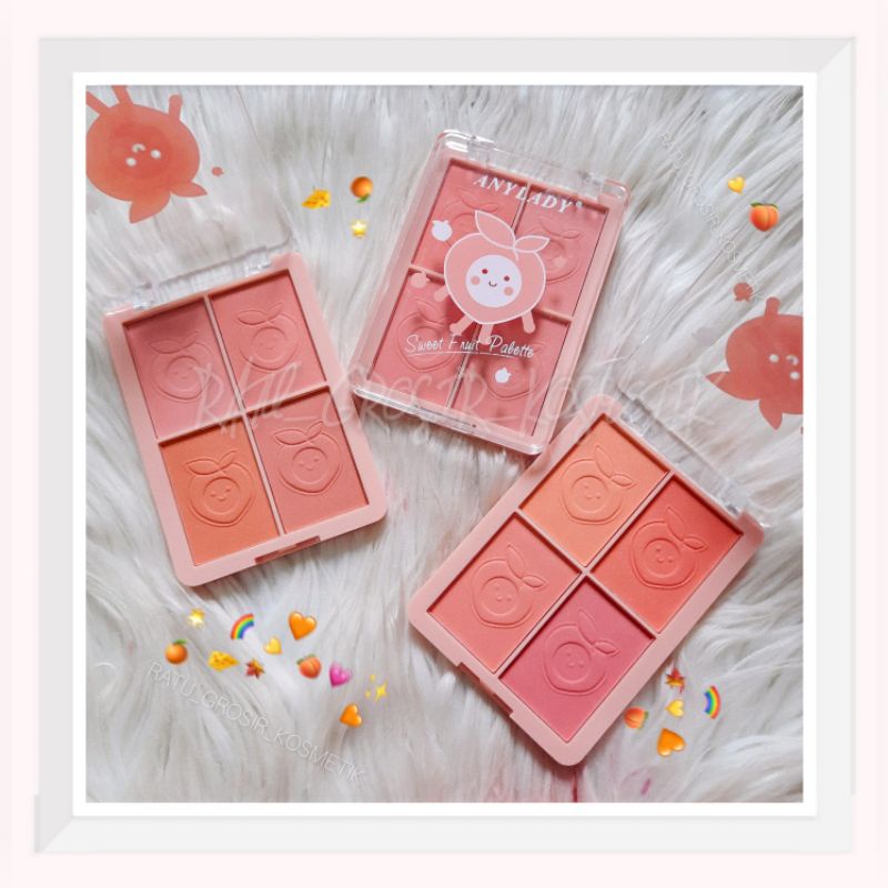 [ECER] BLUSHER SWEET ORANGE ANYLADY NO.795/SWEET FRUIT NO.795B