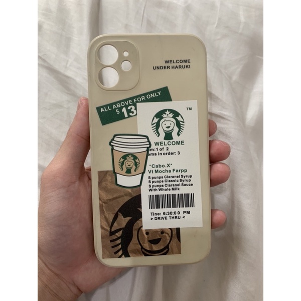 Case Starbucks iPhone 11 second preloved