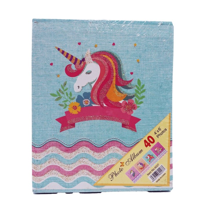 

Notebook Buku Catatan Berkarakter Unicorn Warna Bervariasi Unik Lucu