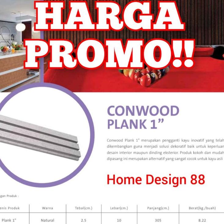 Banyak Dipakai.. Conwood Plank 1 conwood plank 2 conwood dinding plafon canopy