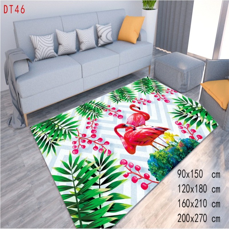 Karpet Lantai Bulu Permadani Ruang Tamuanti Slip Ukuran 160Cm X 210Cmoh