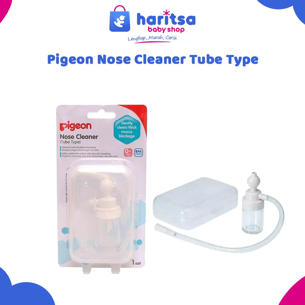 Pigeon Nose Cleaner Tube Type / Pembersih Hidung Bayi / Nasal aspirator / penyedot ingus hidung bayi - nose cleaner