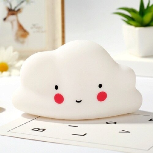 Buy 1 Get 1 Lampu Tidur Anak LED Light Cute Smiley